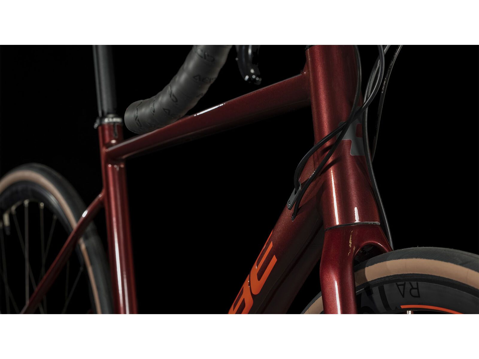 Cube Attain SLX, deepred´n´red - Bild 5