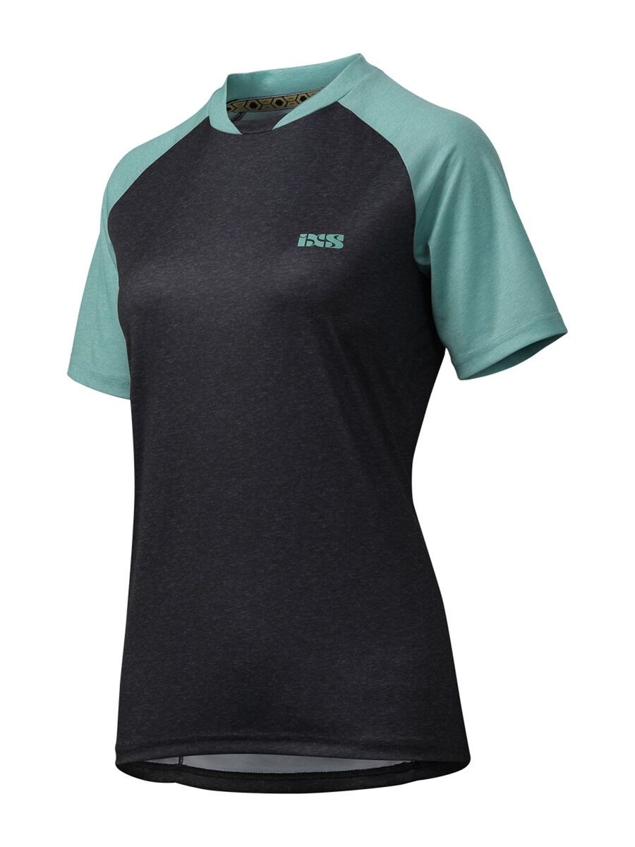 IXS Progressive 7.1 Trail Lady Jersey, black/turquoise - Bild 1
