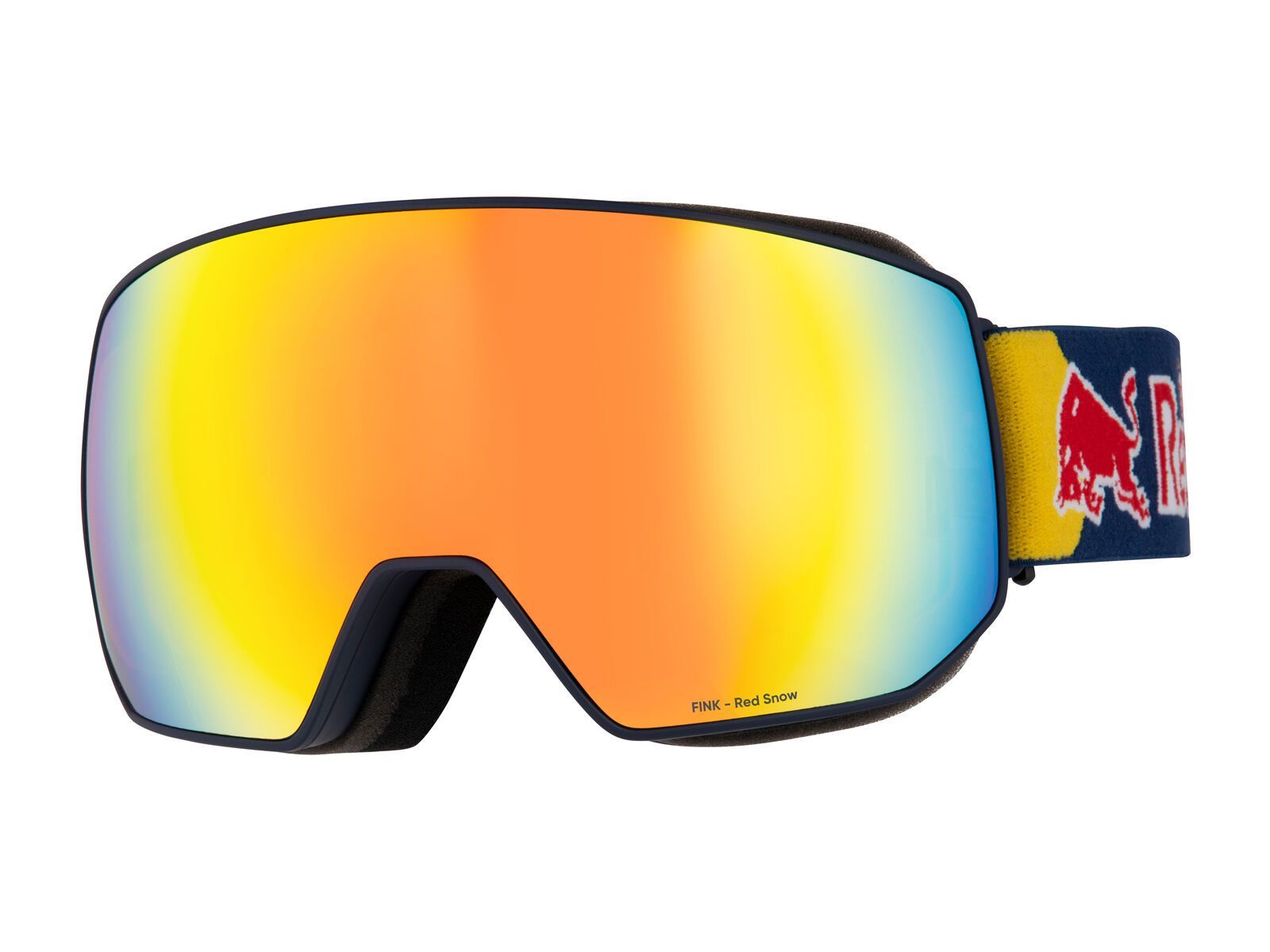 Red Bull Spect Eyewear Fink, Brown-Red Mirror / blue - Bild 4