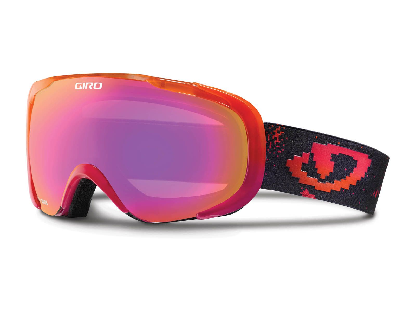 Giro Compass, pink galaxy/Lens: amber pink - Bild 1