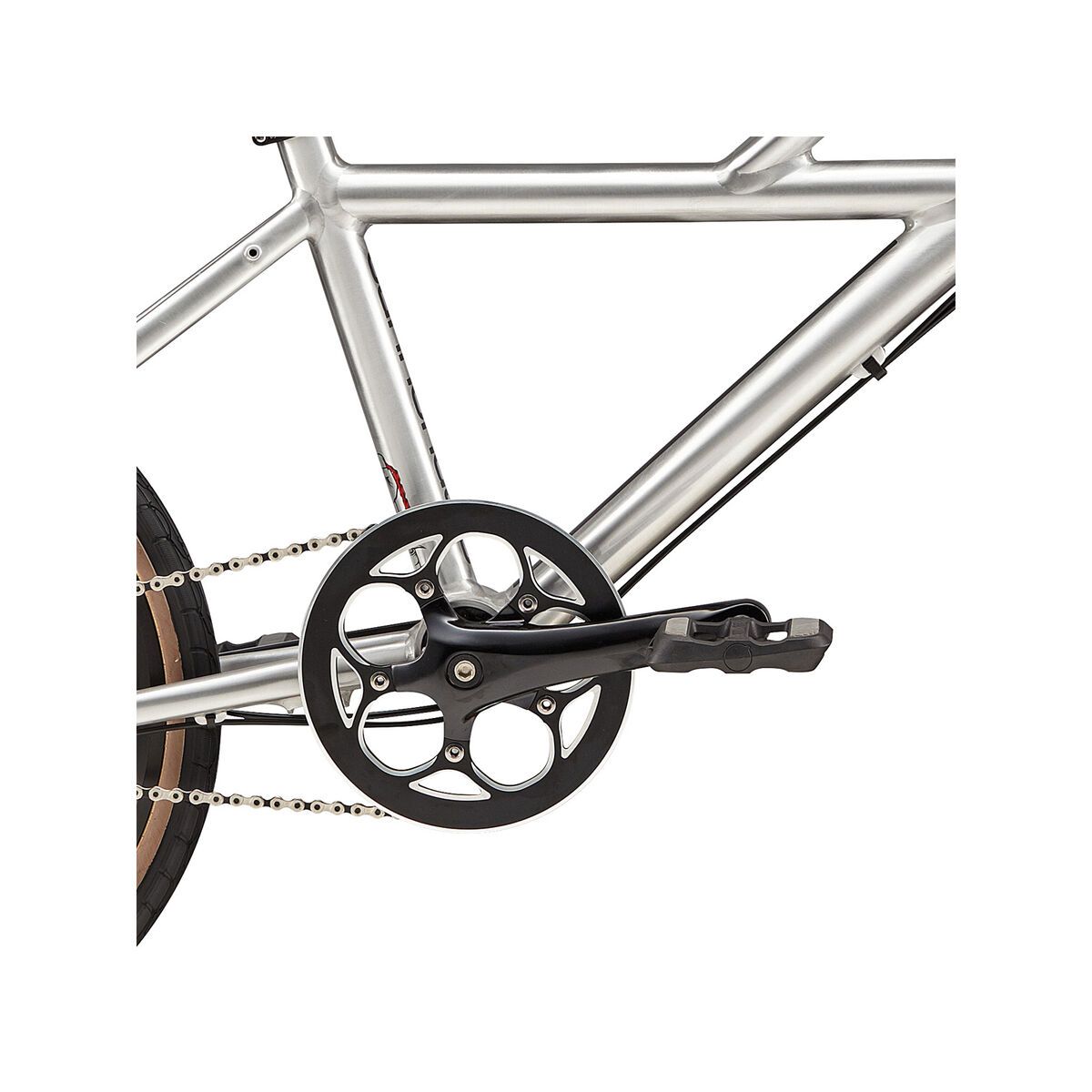 Cannondale Hooligan 1, raw w/ acid red and nearly black, gloss - RAW - Bild 3