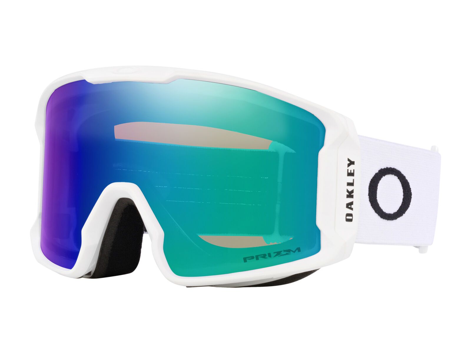 Oakley Line Miner L, Prizm Snow Argon Iridium / matte white - Bild 1