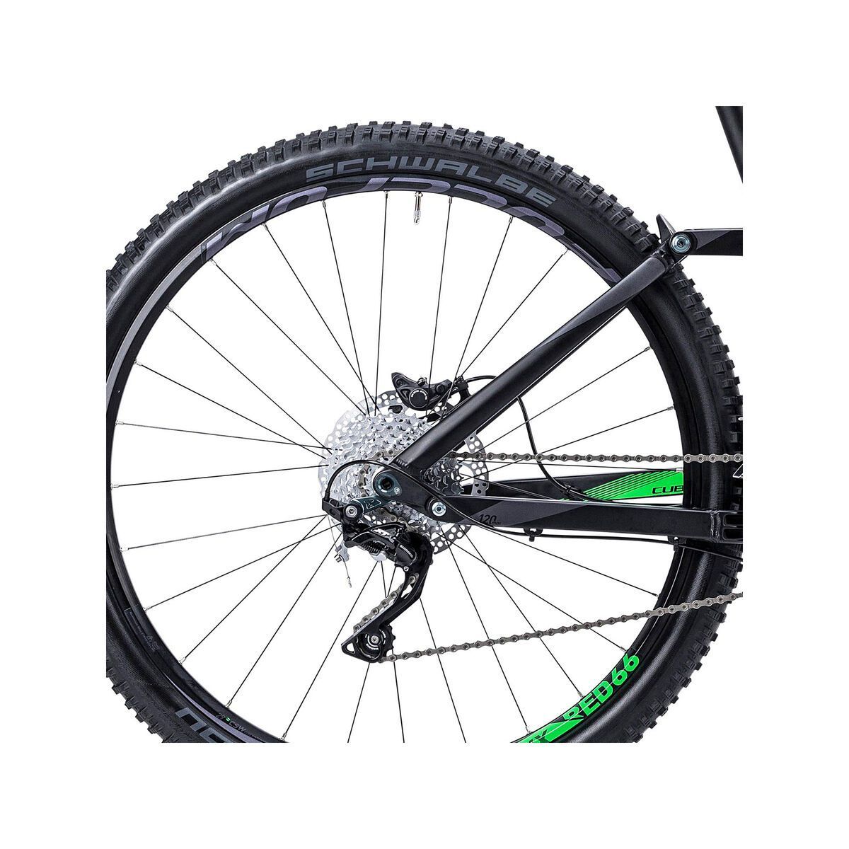 Cube Stereo 120 HPC Pro 29, black grey green - Bild 4