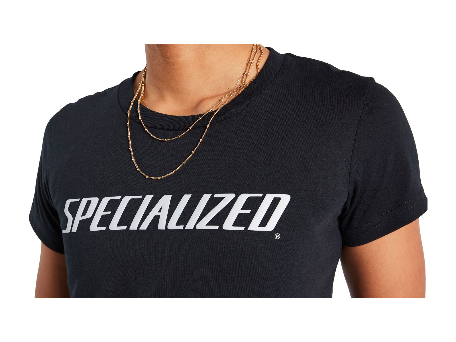 Specialized Wordmark T-Shirt Damen kurzarm, black - Bild 5