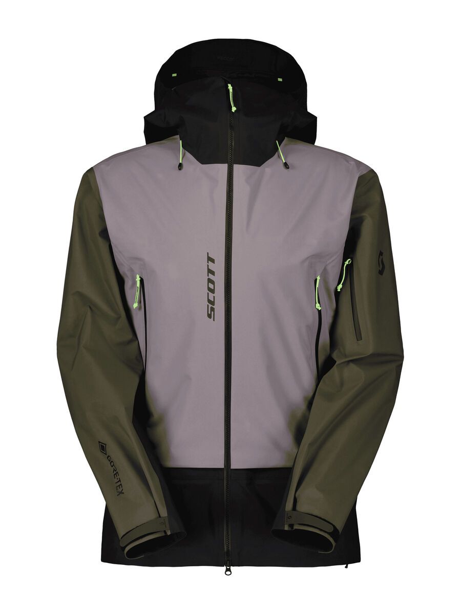 Scott Explorair Gore-Tex 3 Layer Men's Jacket, evening grey/black - Bild 1