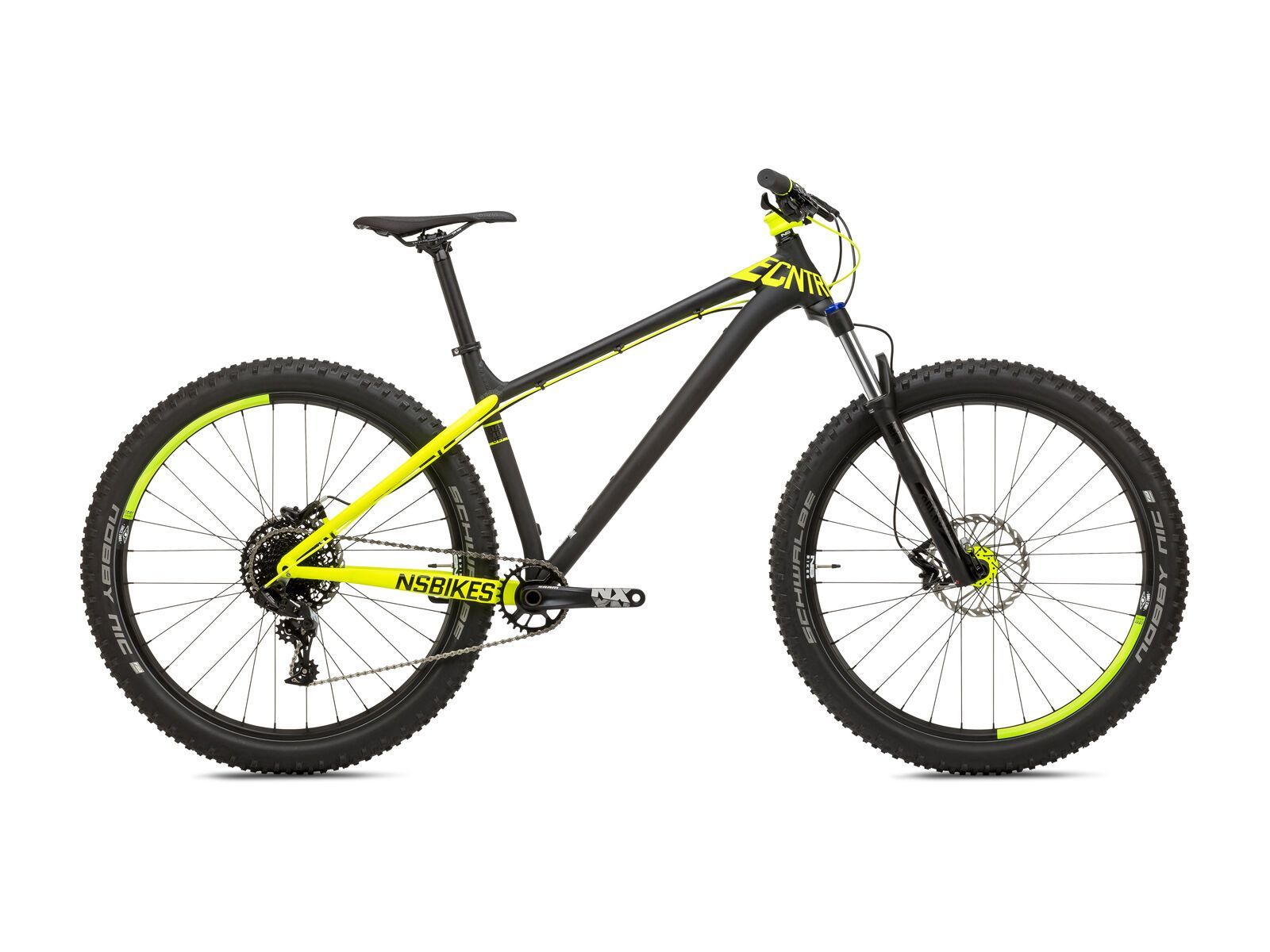 NS Bikes Eccentric Djambo 1, dark raw/fluo yellow - Bild 1