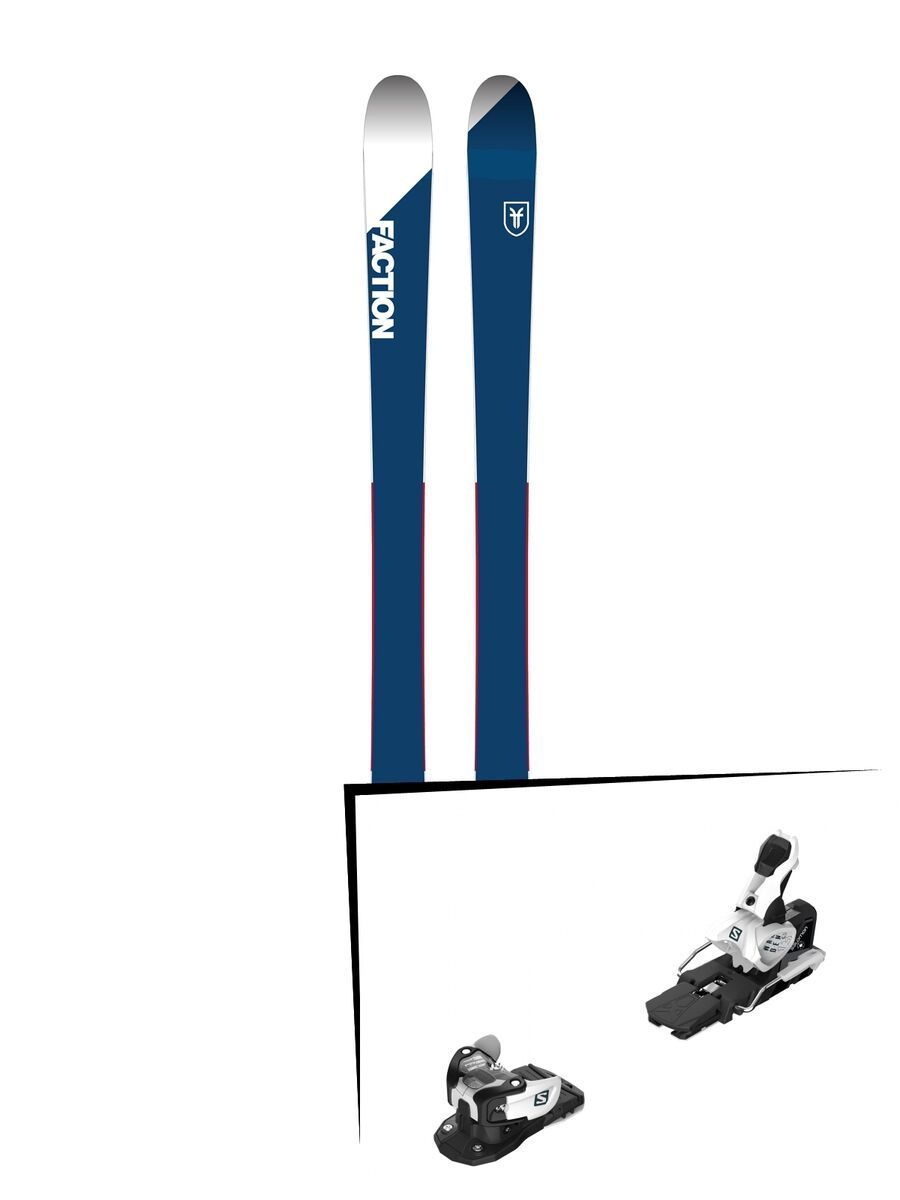 Set: Faction Candide 1.0 2018 + Salomon Warden MNC 13 white/black - Bild 1