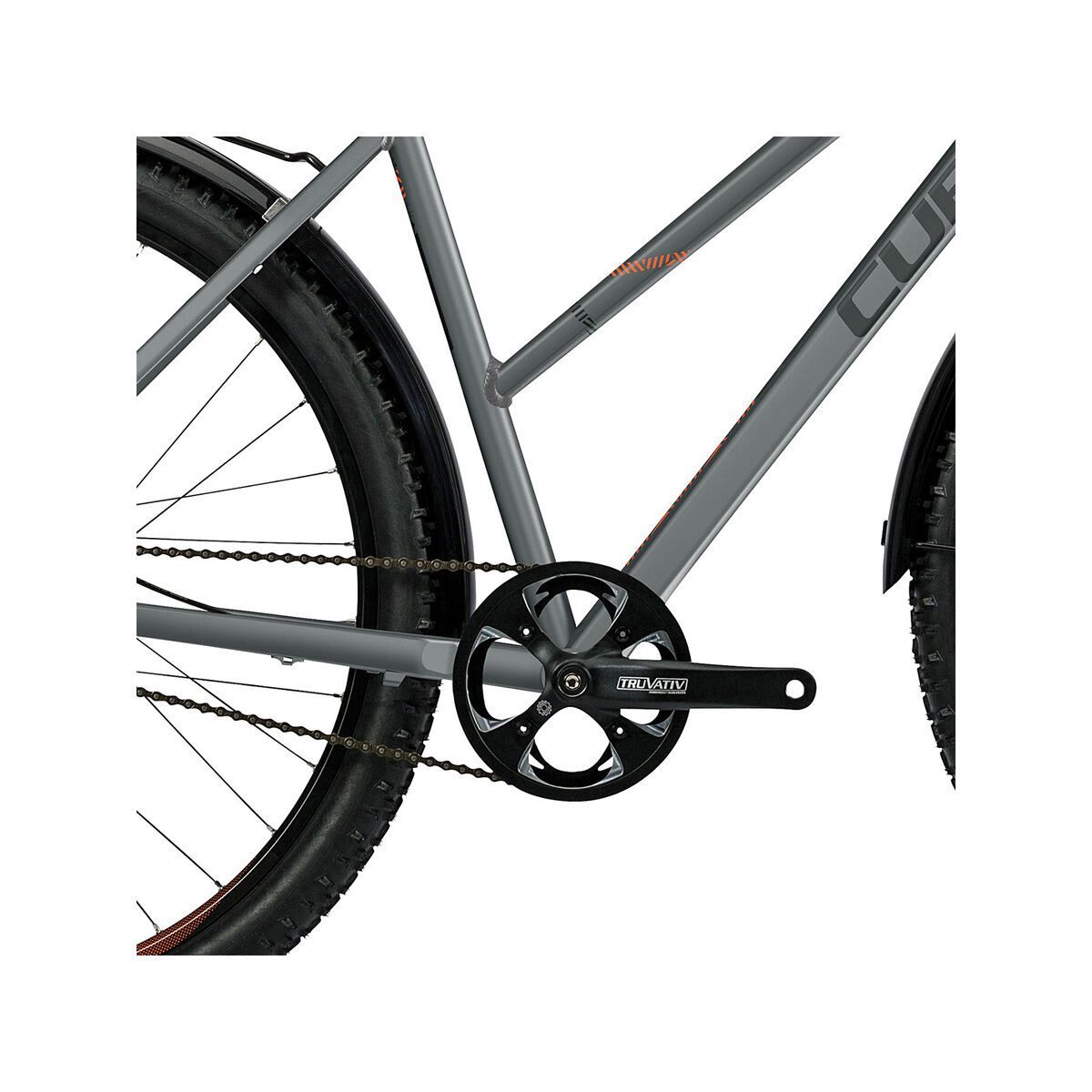 Cube Travel Pro Trapeze, grey black spicy orange - Bild 3