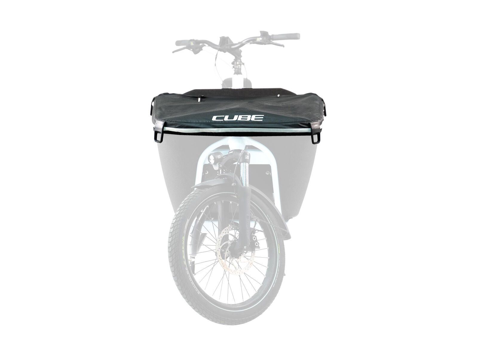 Cube Boxabdeckung für Cargo mit Sitzbank, black - Bild 3