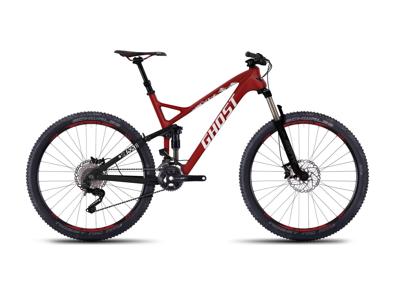 Ghost SL AMR LC 8, darkred/white - Bild 1