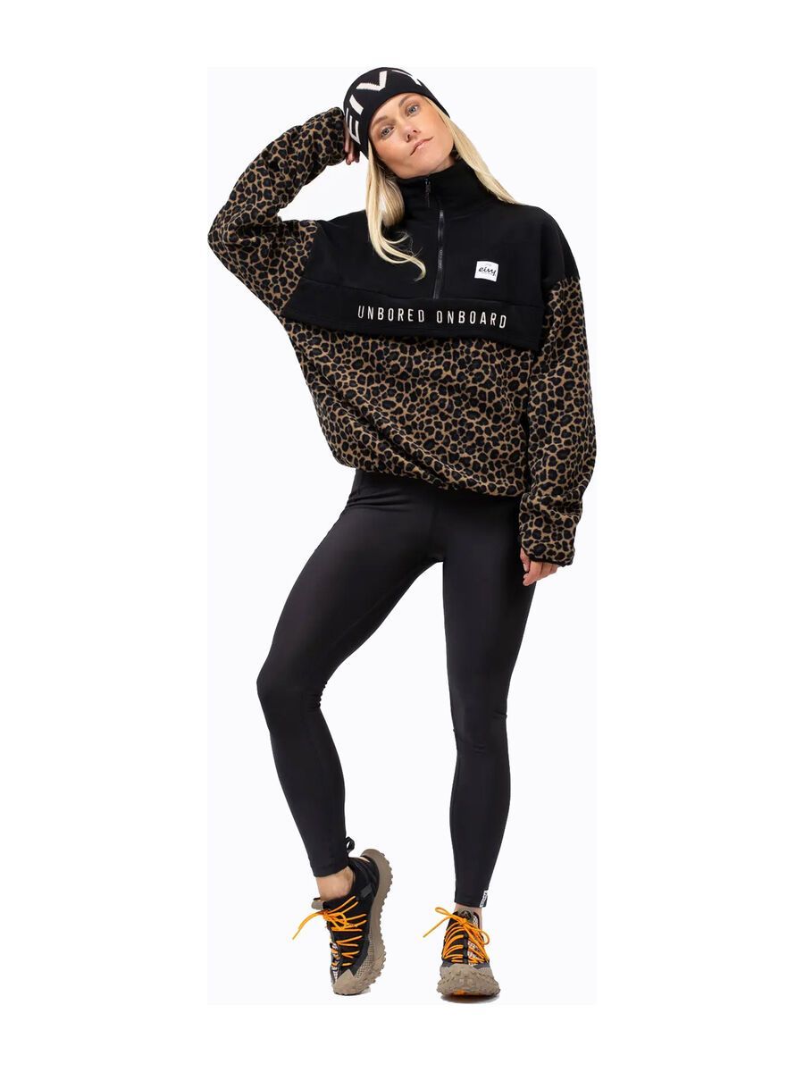 Eivy Ball Fleece, black/leopard - Bild 6