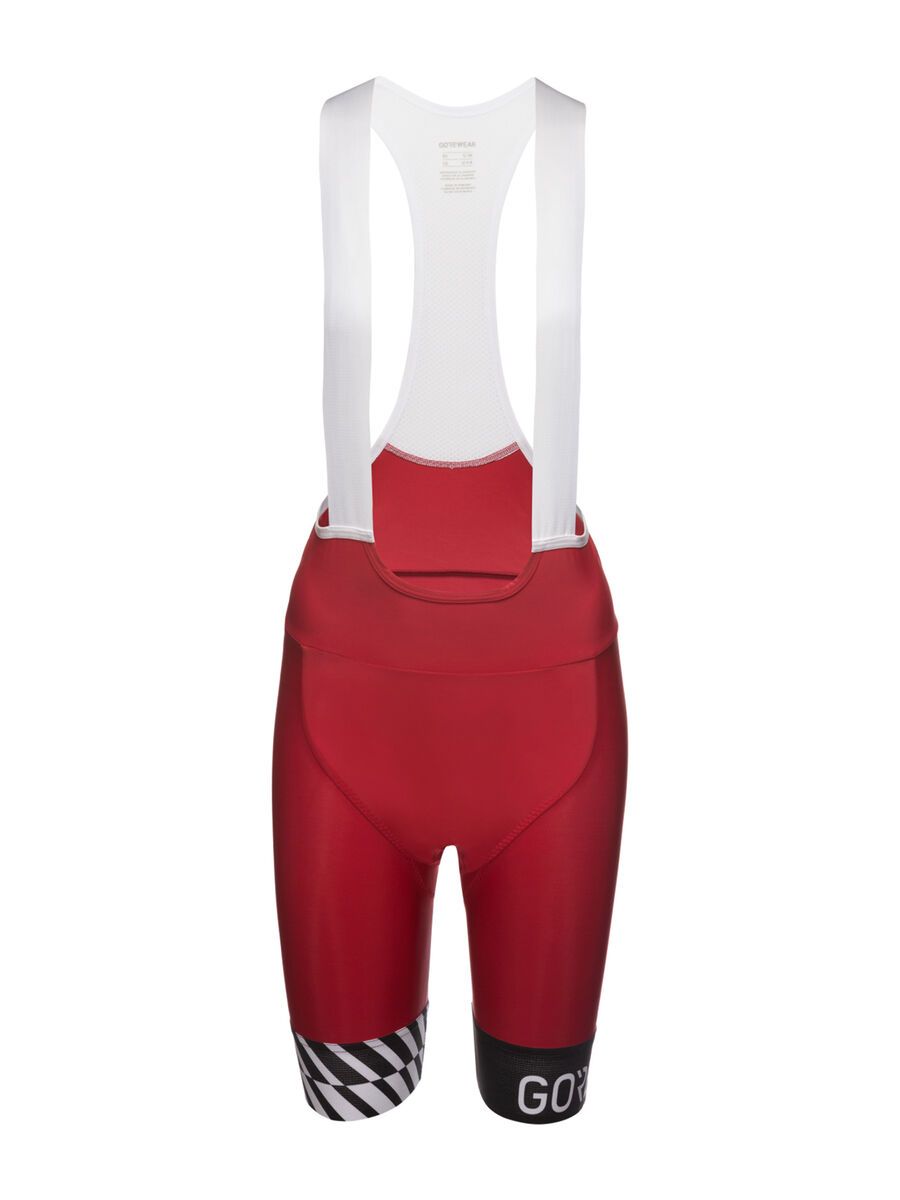 GOREWEAR Swiftride Optical Kurze Trägerhose Damen, utility red - Bild 1