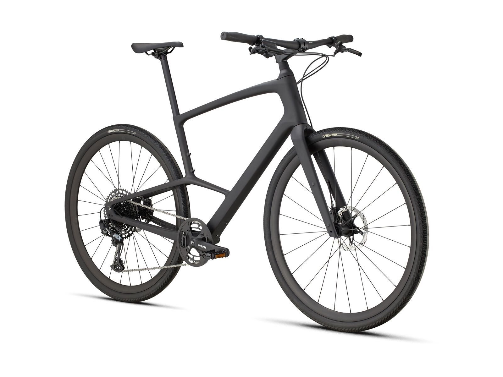 Specialized Sirrus X 5.0, satin obsidian/black reflective - Bild 2