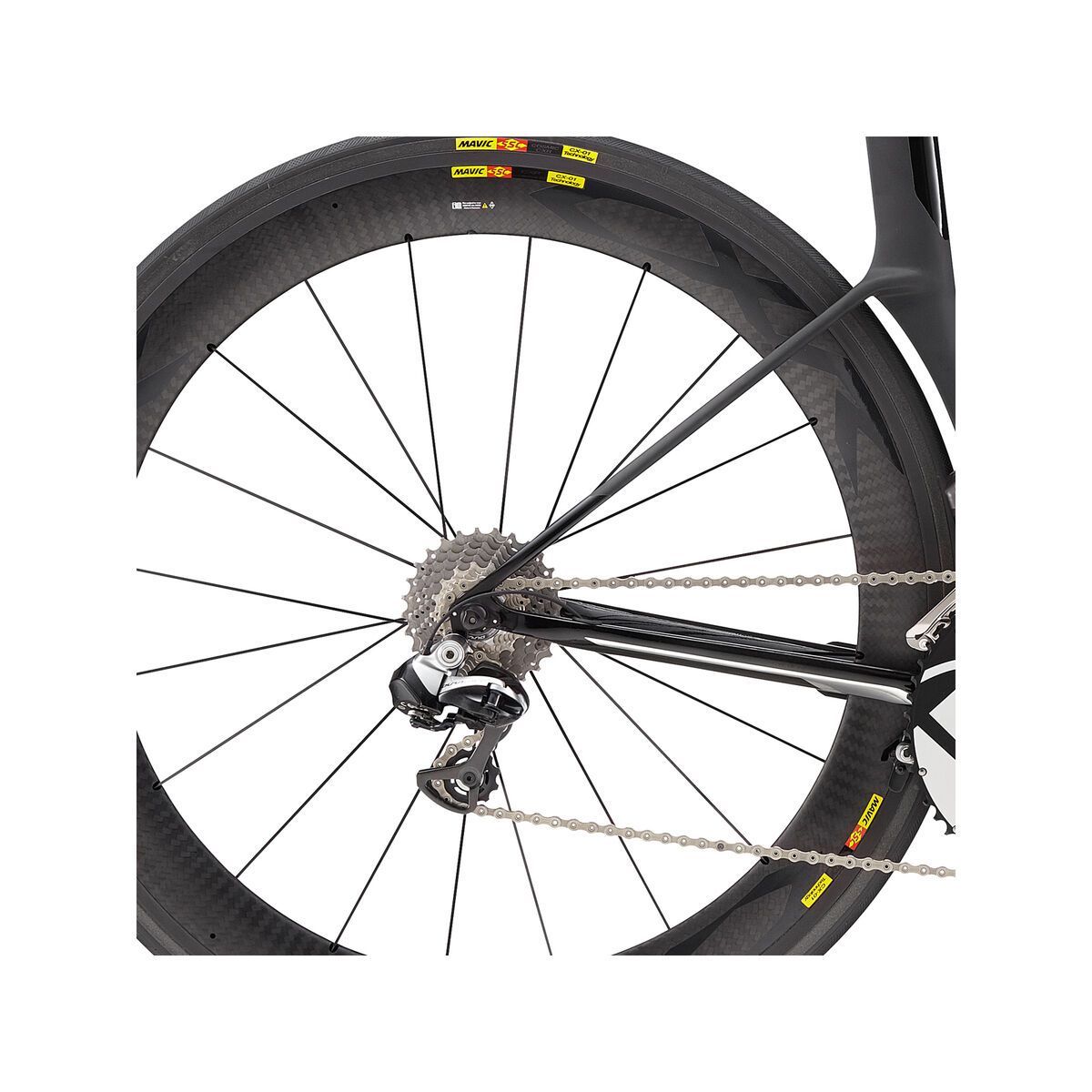 Cannondale Slice Hi-Mod Black Inc., atin black w/ gloss black and polished chrome accents - Bild 5