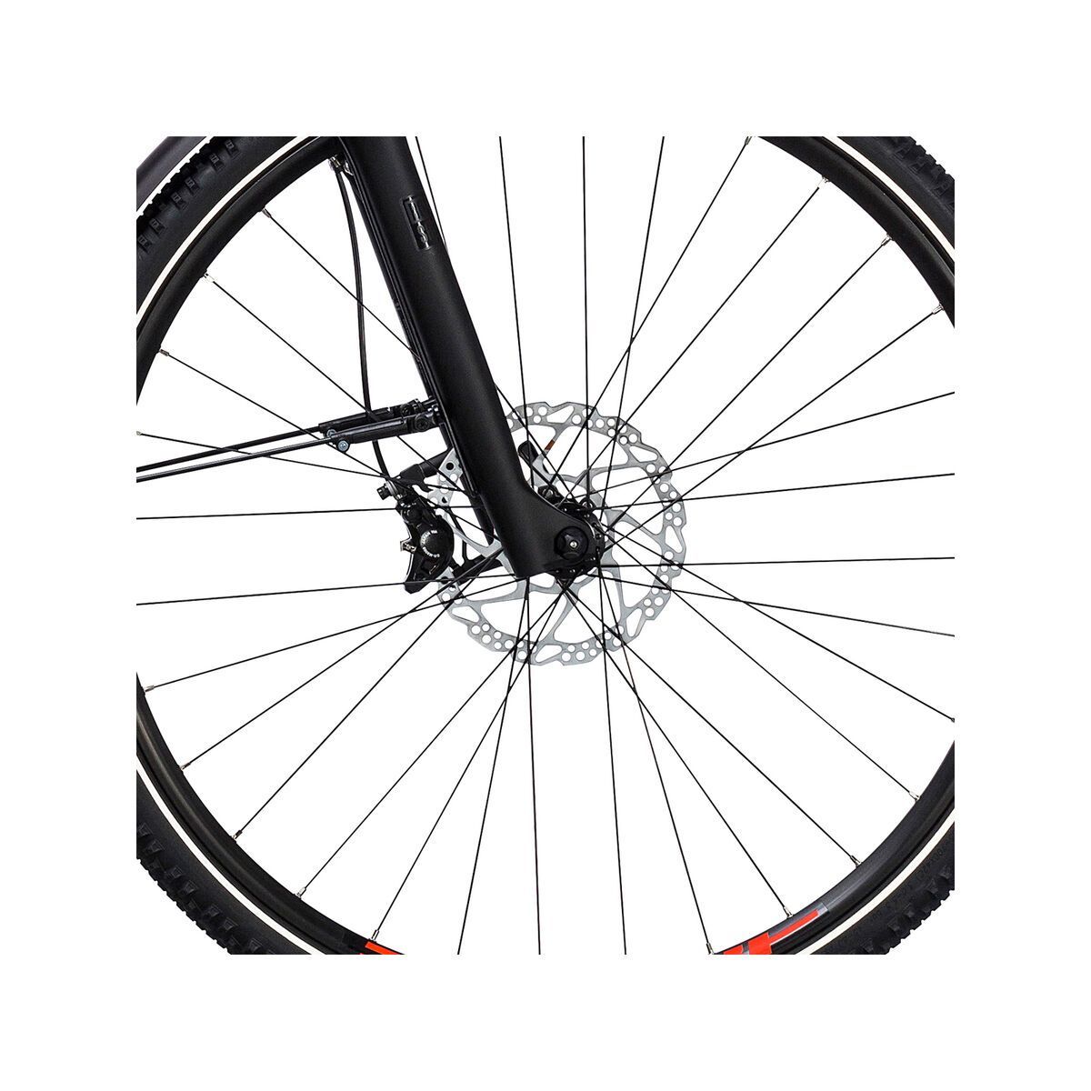 Cube Cross Hybrid SL Allroad 500 Trapeze, black´n´flashred - Bild 2