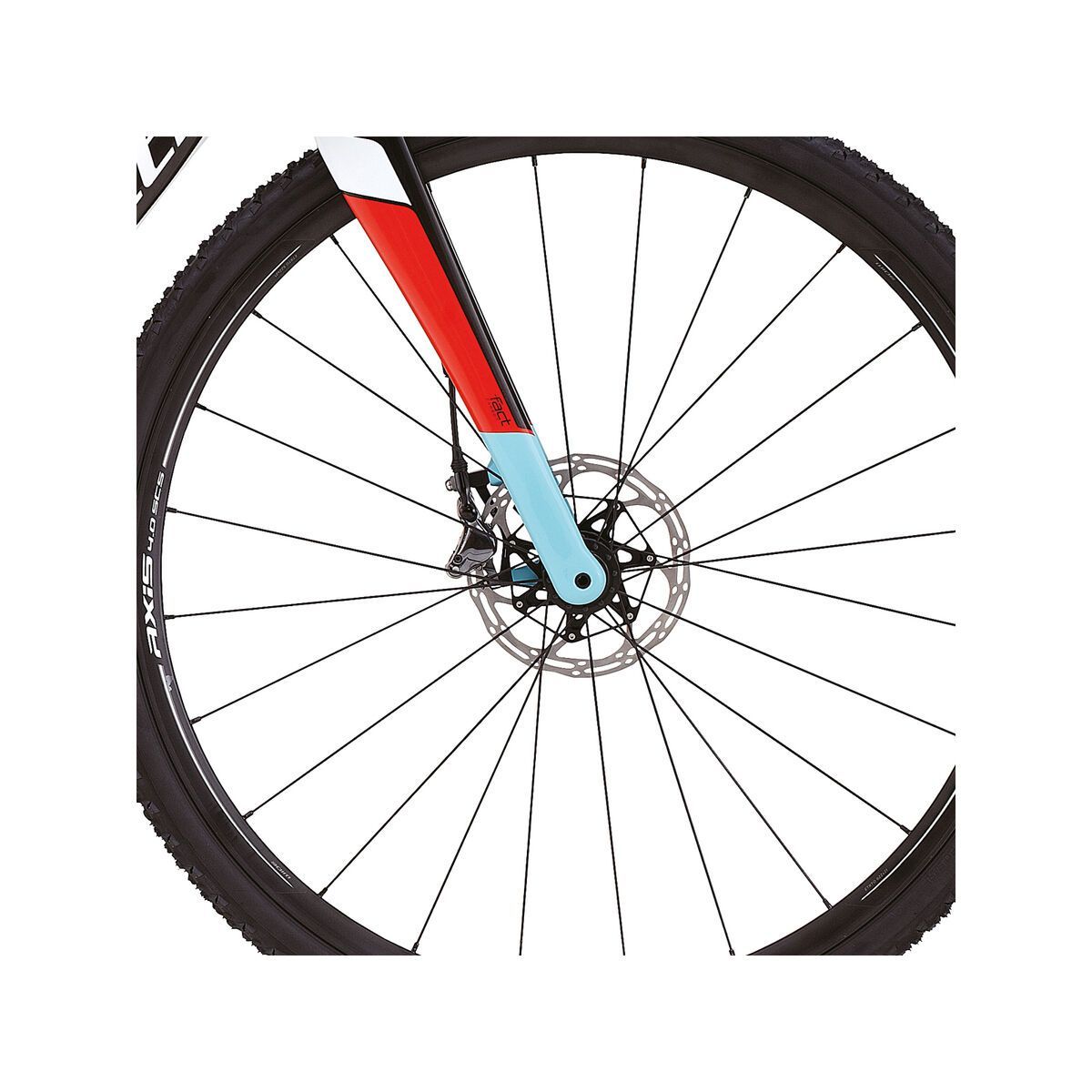 Specialized CruX Expert X1, gloss carbon/rocket red/white/light blue - Bild 2