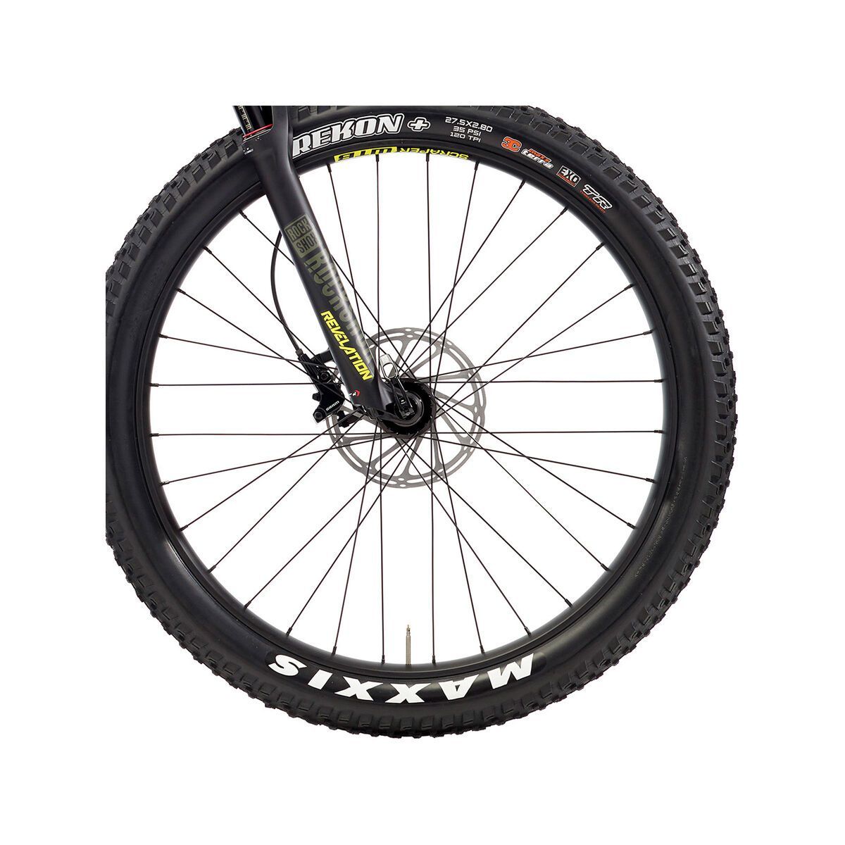 Kona Big Honzo DL, matt olive w/ charcoal & yellow decals - Bild 3