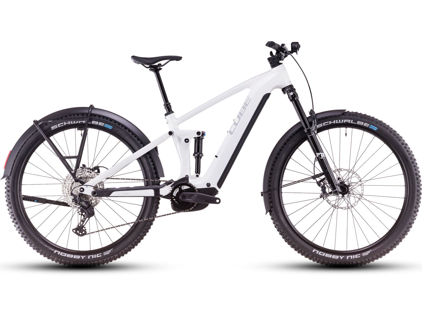 Cube Stereo Hybrid One44 EXC 800 Allroad 27.5, metallicwhite´n´black - Bild 1