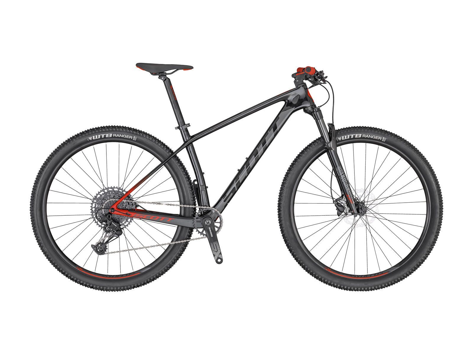 Scott Scale 940, carbon/dark grey/red - Bild 1