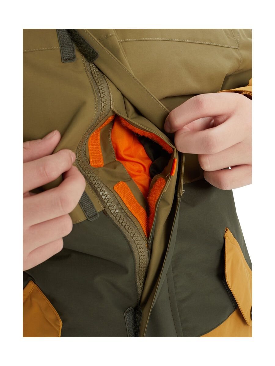 Burton Boys' Symbol Jacket, martini olive multi - Bild 8