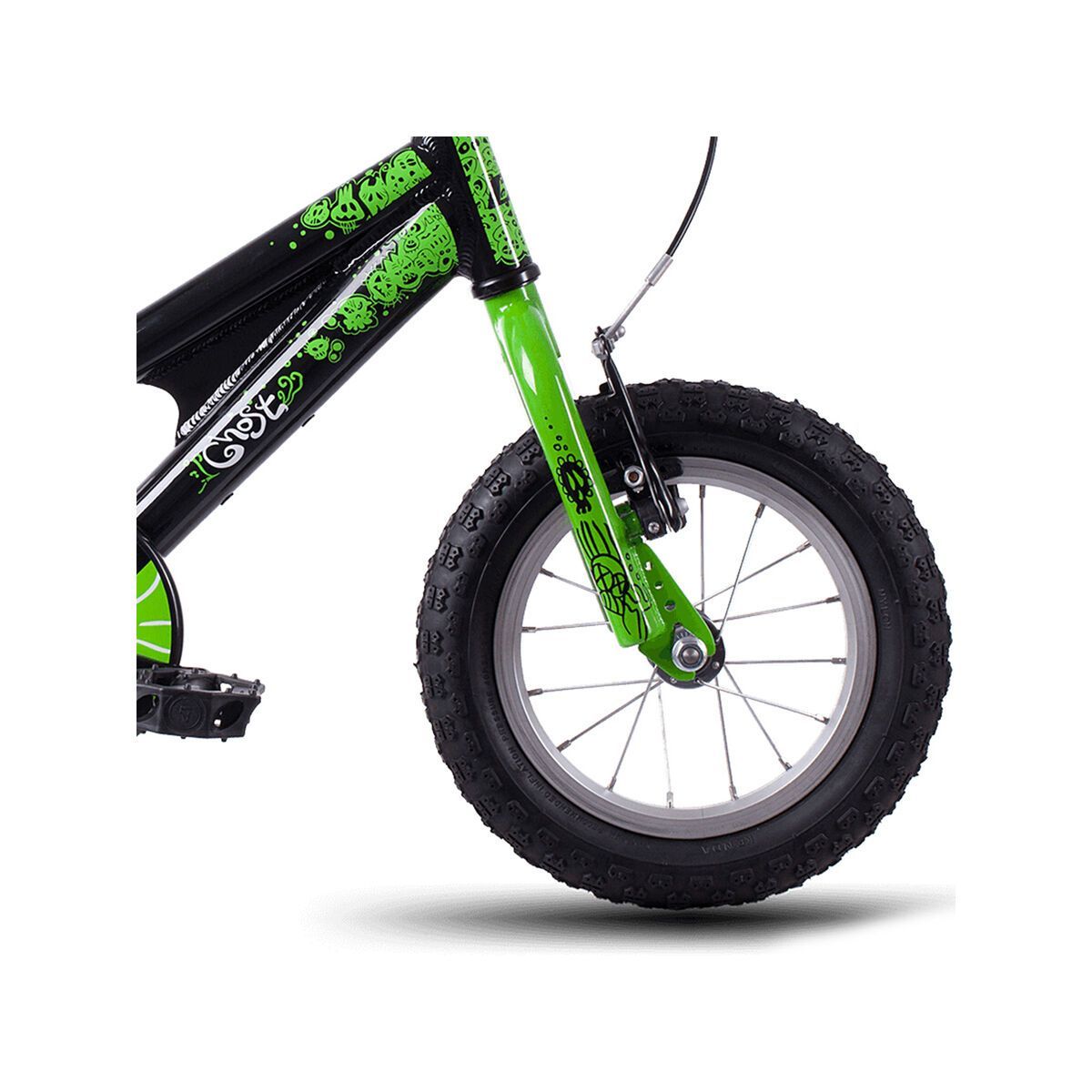 Ghost Powerkid AL 12, night black/riot green/star white - Bild 2