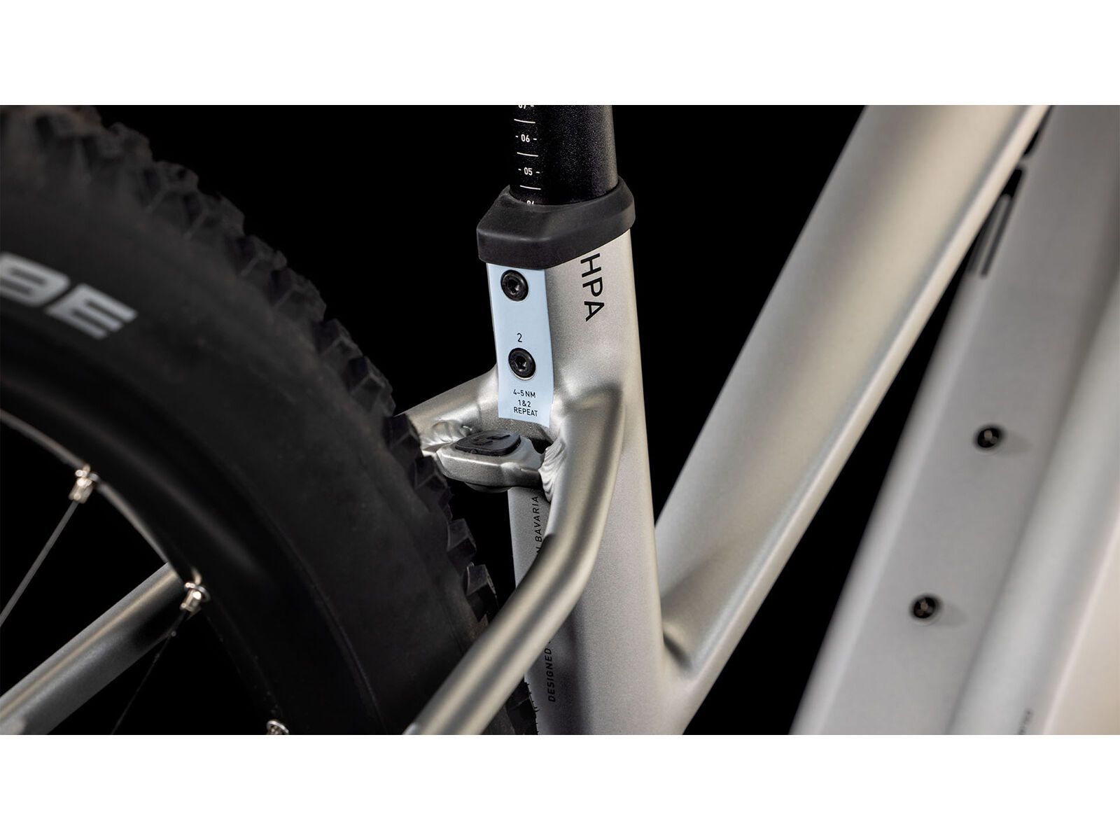 Cube Reaction Hybrid One 600 Trapeze 27.5, silver´n´black - Bild 4