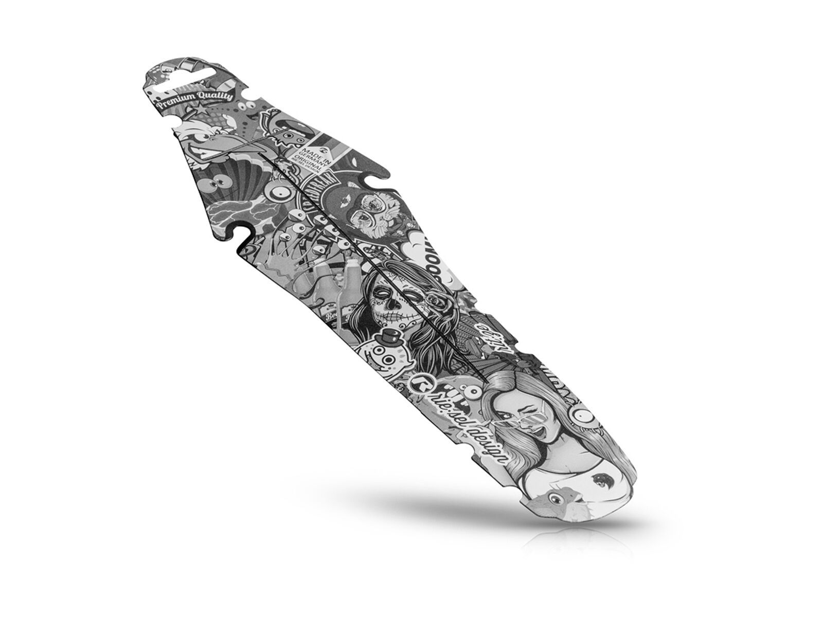 Riesel Design ritze, stickerbomb ultra black - Bild 1