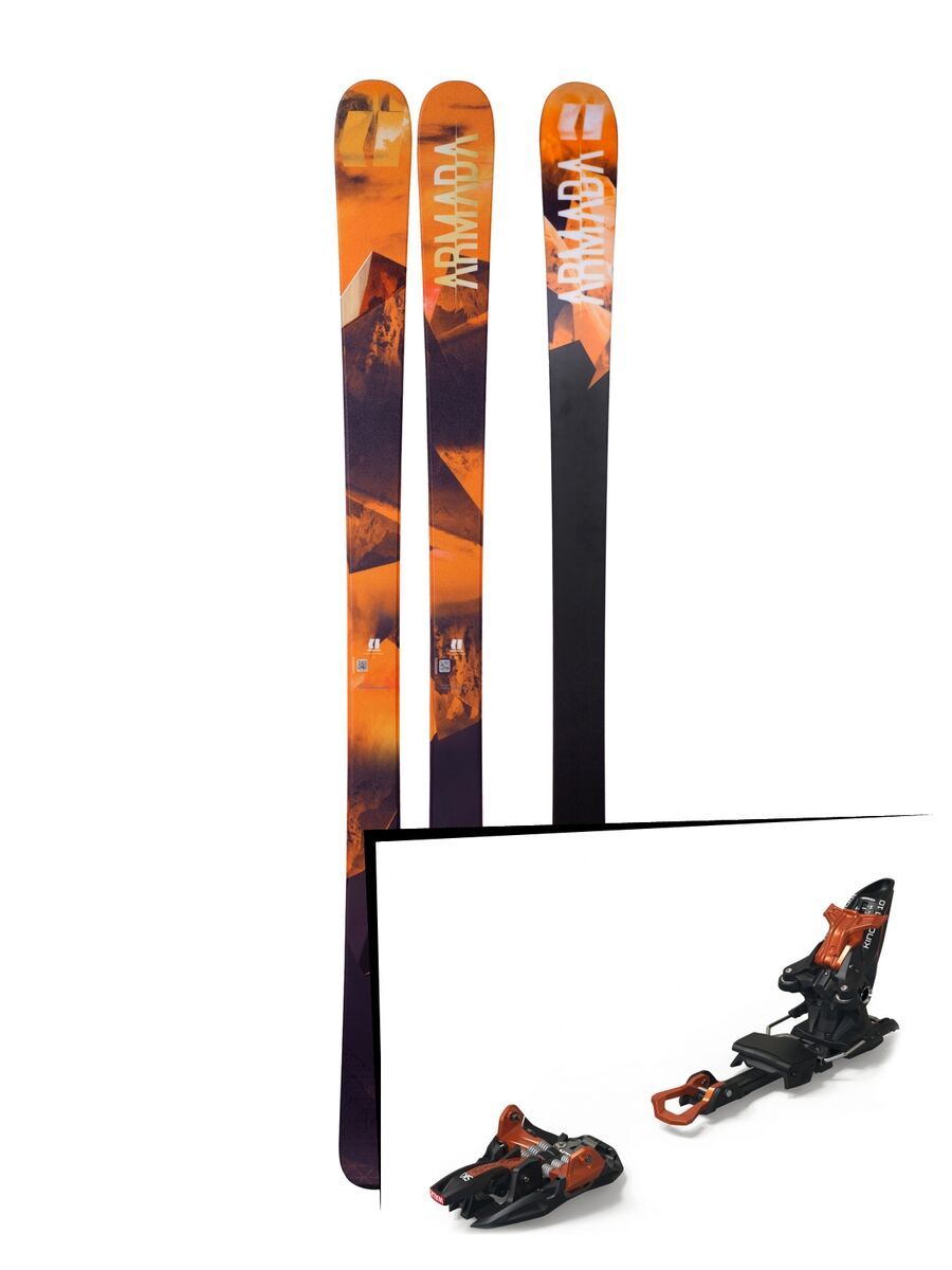 Set: Armada Invictus 85 2018 + Marker Kingpin 10 black/copper - Bild 1