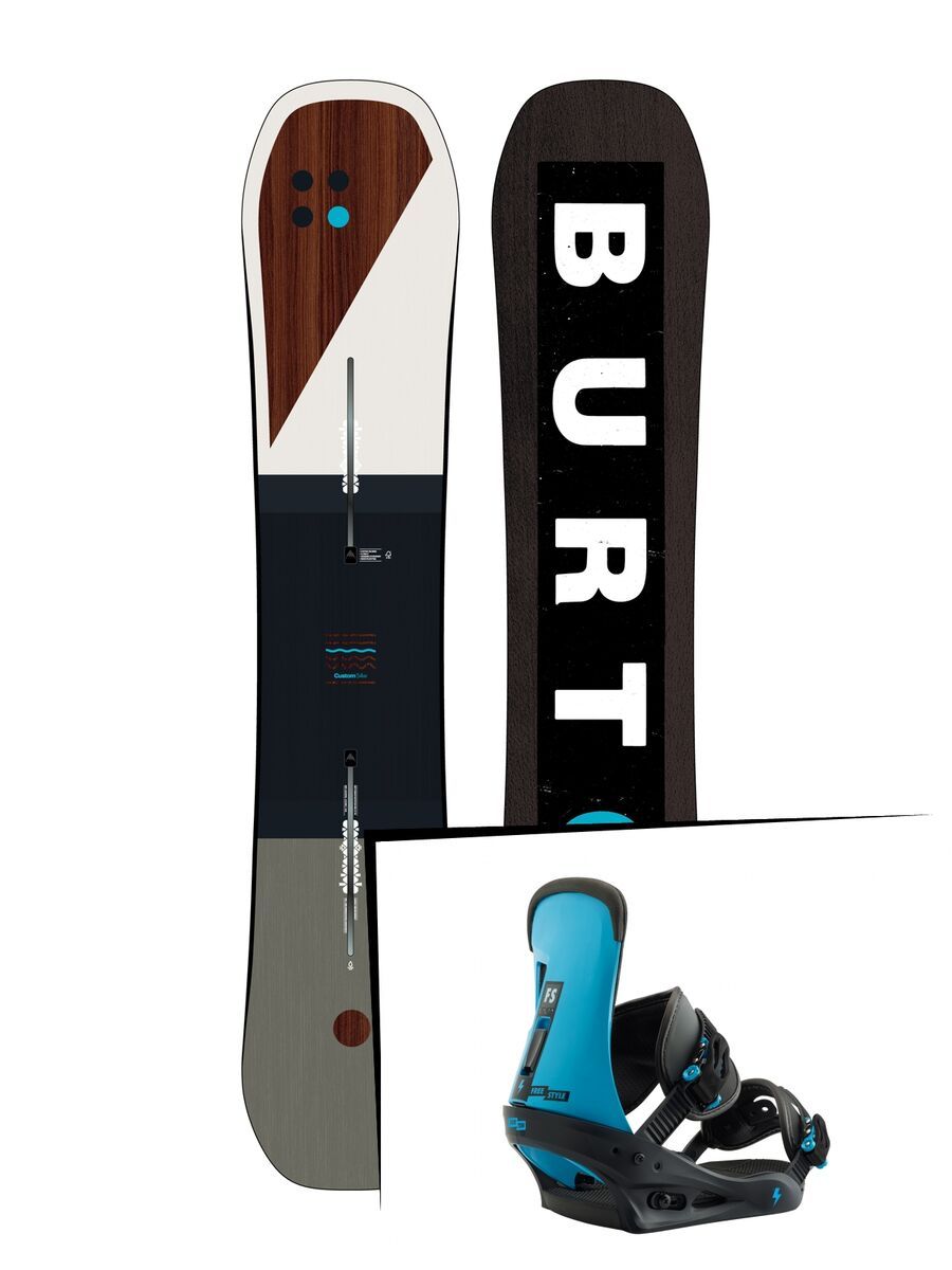 Set: Burton Custom Flying V 2019 +  Freestyle (2218426S) - Bild 1
