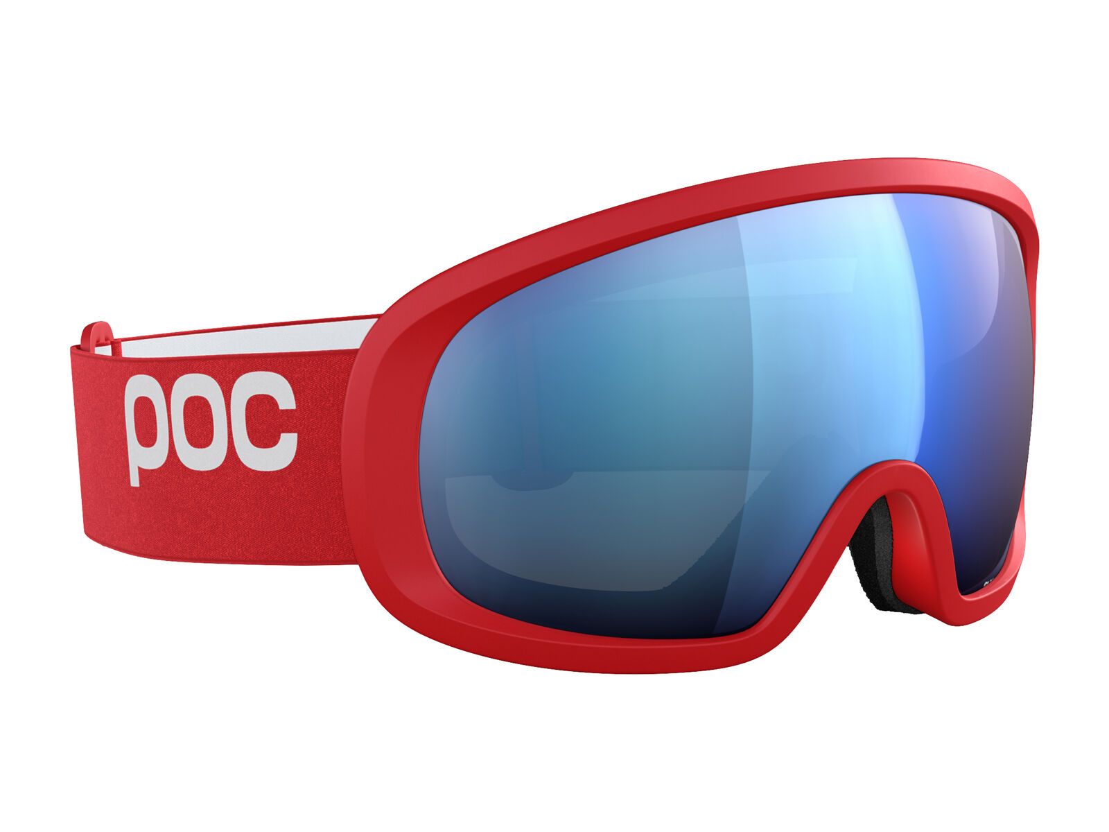 POC Fovea Mid, Clarity Hi. Intense Partly Sunny Blue / prismane red - Bild 3