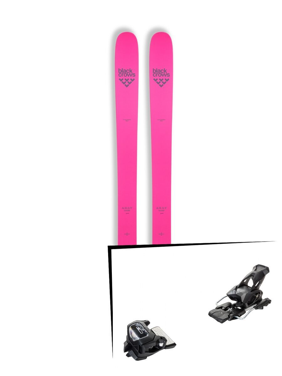 Set: Black Crows Corvus Freebird 2019 + Tyrolia Attack² 13 GW solid black - Bild 1