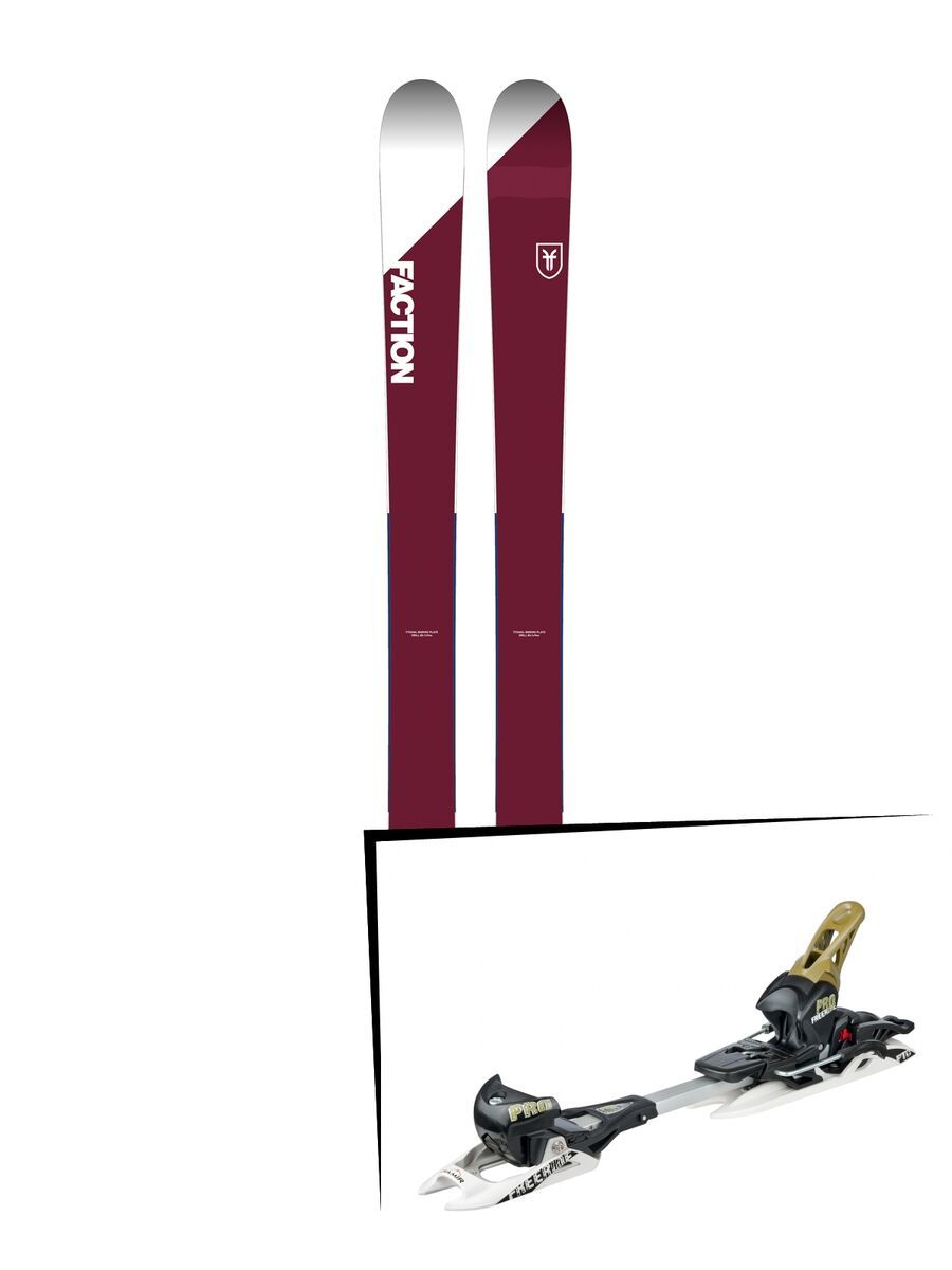 Set: Faction Candide 3.0 2018 + Fritschi Diamir Freeride Pro schwarz-olive - Bild 1