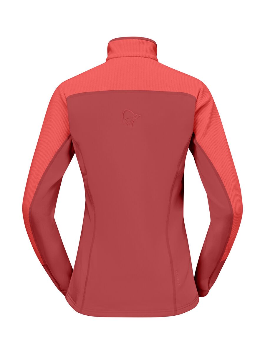 Norrona lofoten warm2 Jacket W's, deep sea coral/baked apple - Bild 3