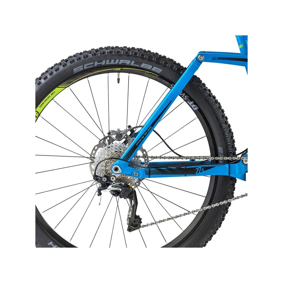 Cube Stereo Hybrid 140 SL 27.5, blue/lime - Bild 4