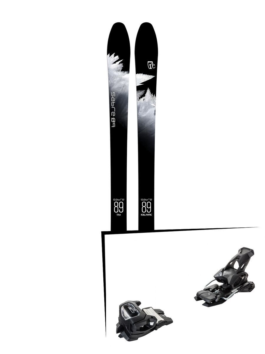 Set: Icelantic Sabre 89 2018 + Tyrolia Attack² 14 AT solid black - Bild 1