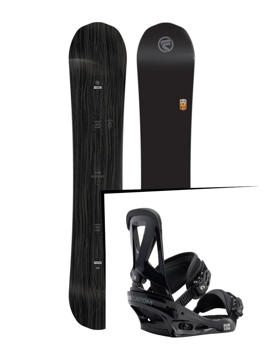 Set: Flow Blackout 2017 + Burton Custom (1712739S) - Bild 1