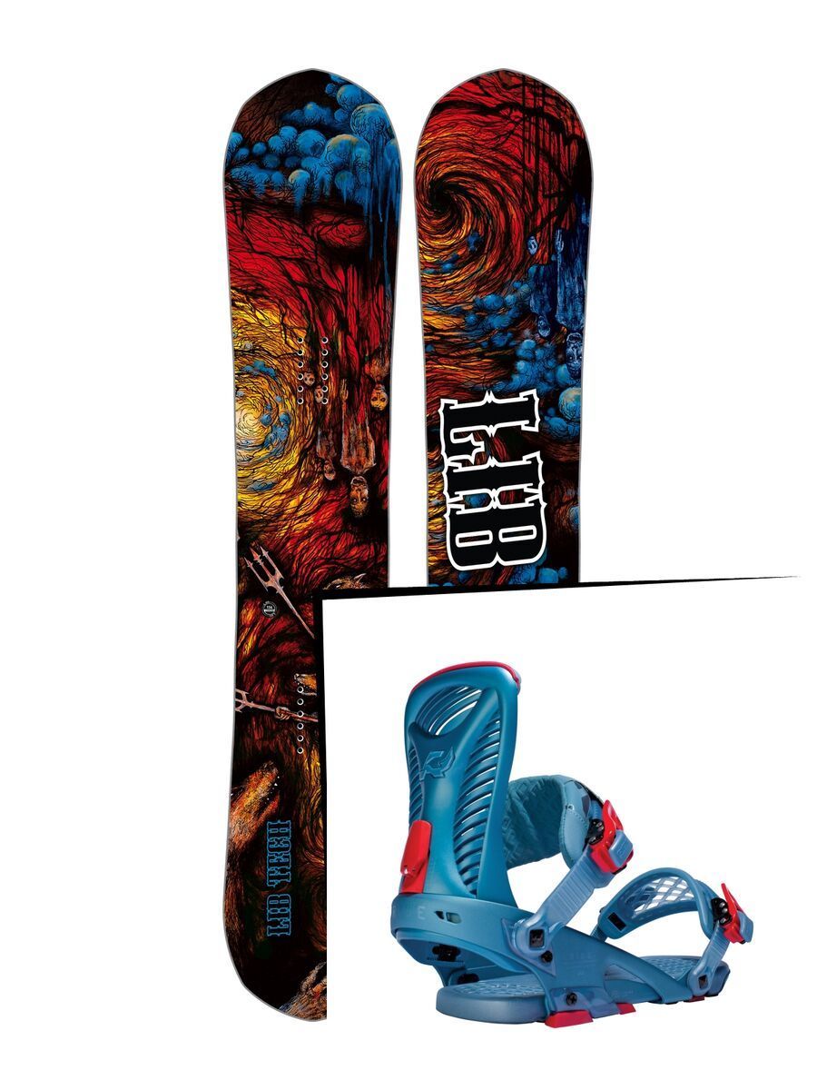 Set: Lib Tech From Hell Hot Knife 2017 + Ride Capo (1487143S) - Bild 1