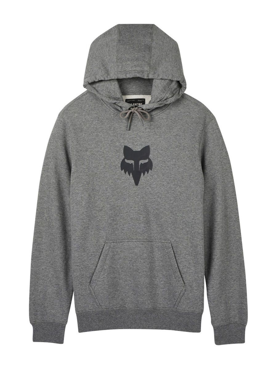 Fox Fox Head Pullover Hoodie, heather graphite - Bild 1