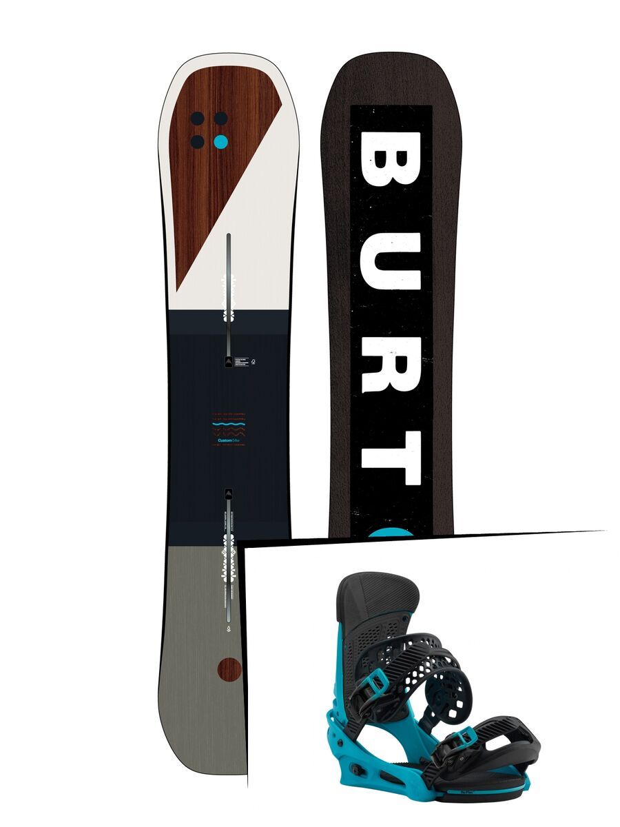 Set: Burton Custom 2019 +  Malavita (1931034S) - Bild 1
