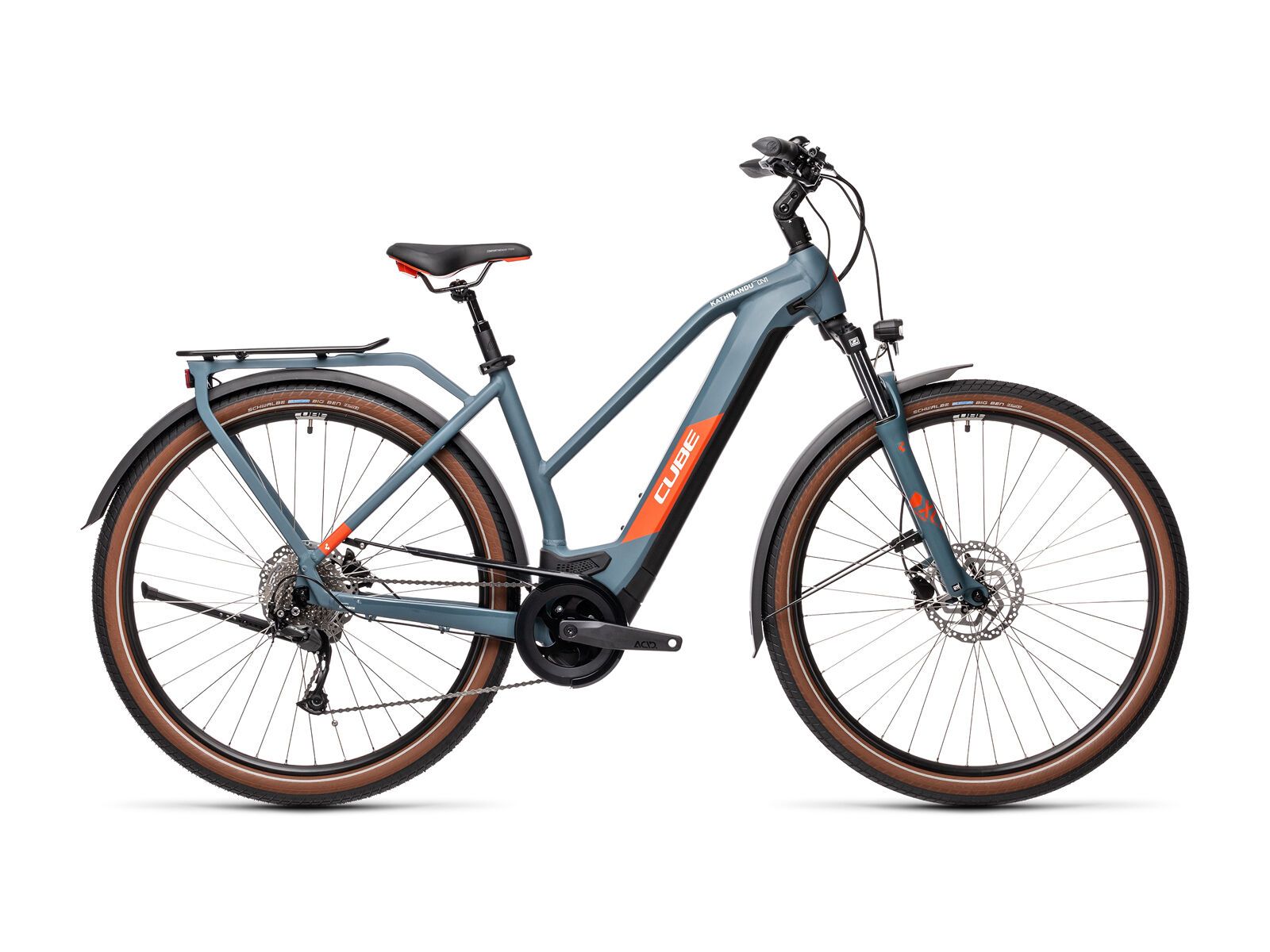 Cube Kathmandu Hybrid ONE 500 Trapeze, blue´n´red - Bild 1