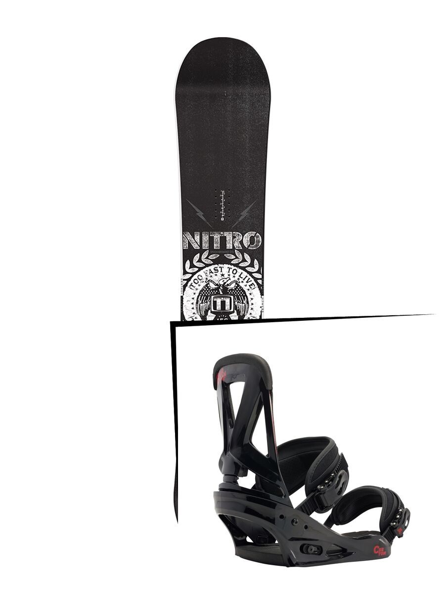 Nitro Set: T1 2016 + Burton Custom - Bild 1