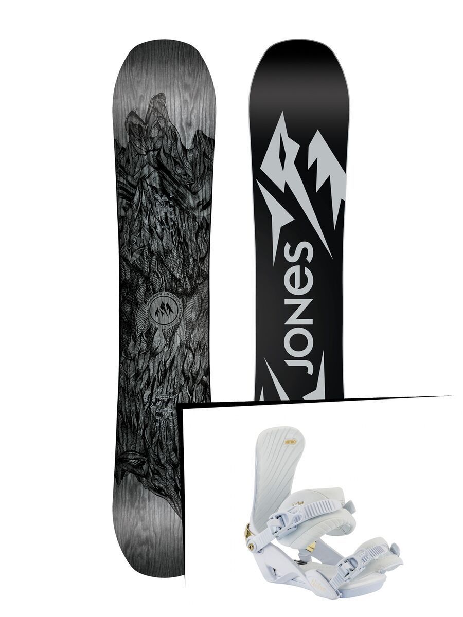 Set: Jones Ultra Mountain Twin 2019 + Nitro Ivy (1944114S) - Bild 1