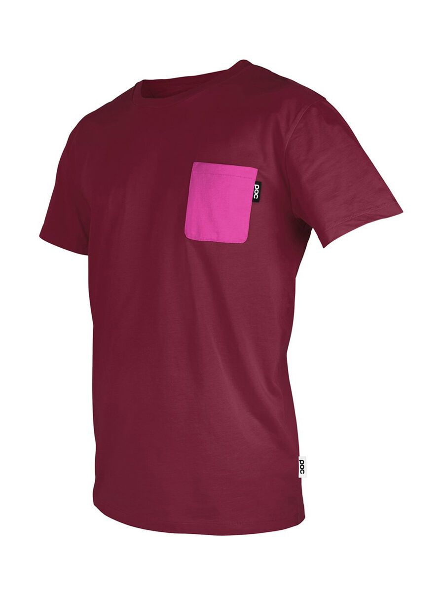 POC Pocket Tee, solder red/neon pink - Bild 1