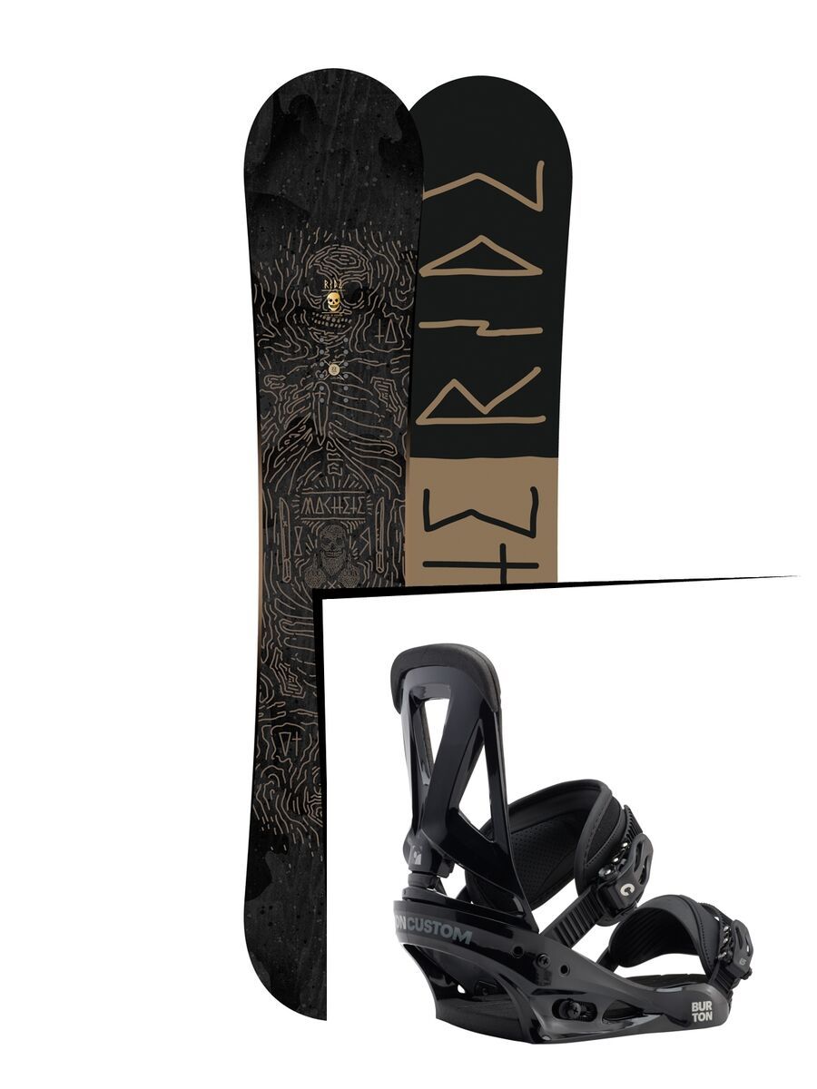 Set: Ride Machete 2016 + Burton Custom (1712739S) - Bild 1