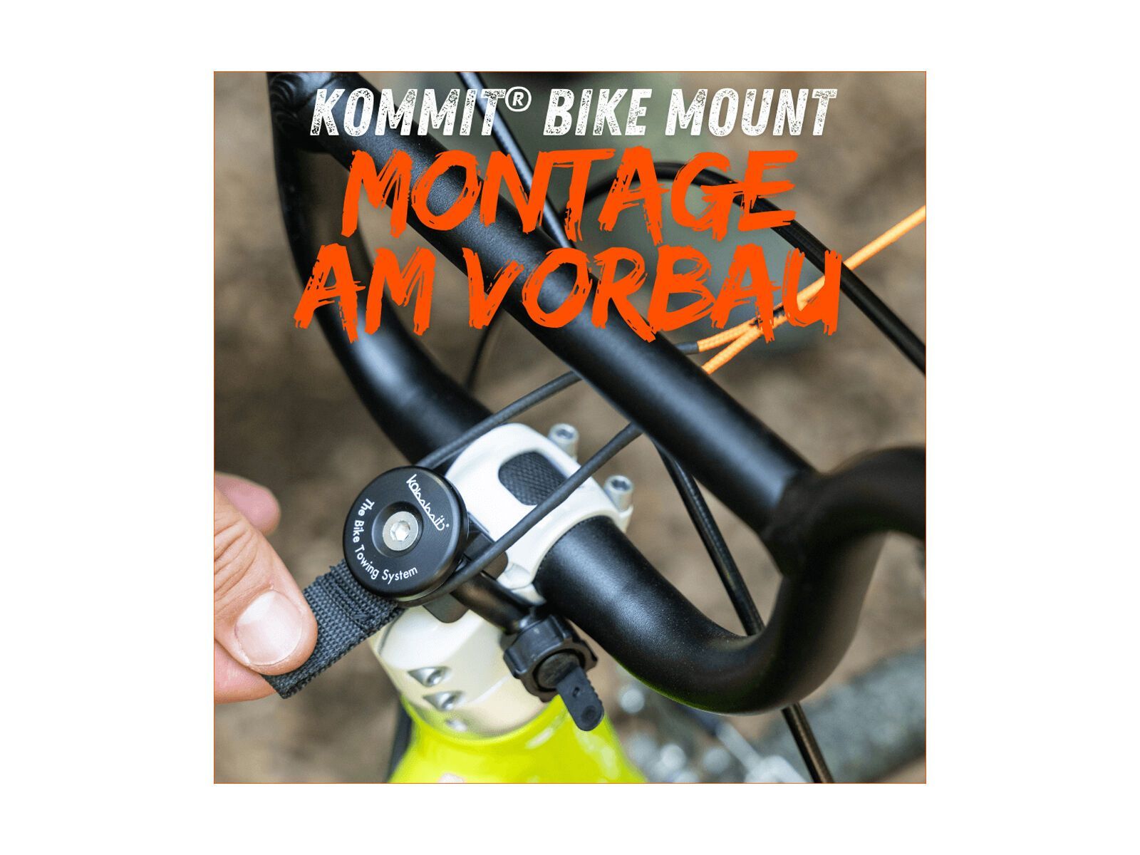 kommit Bike Mount, schwarz - Bild 5