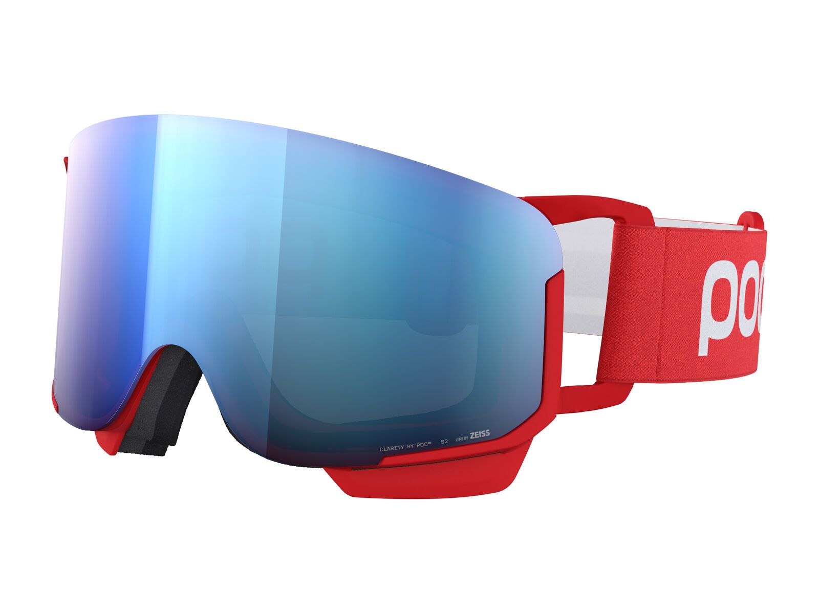 POC Nexal Mid, Clarity Hi. Intense Partly Sunny Blue / prismane red - Bild 1