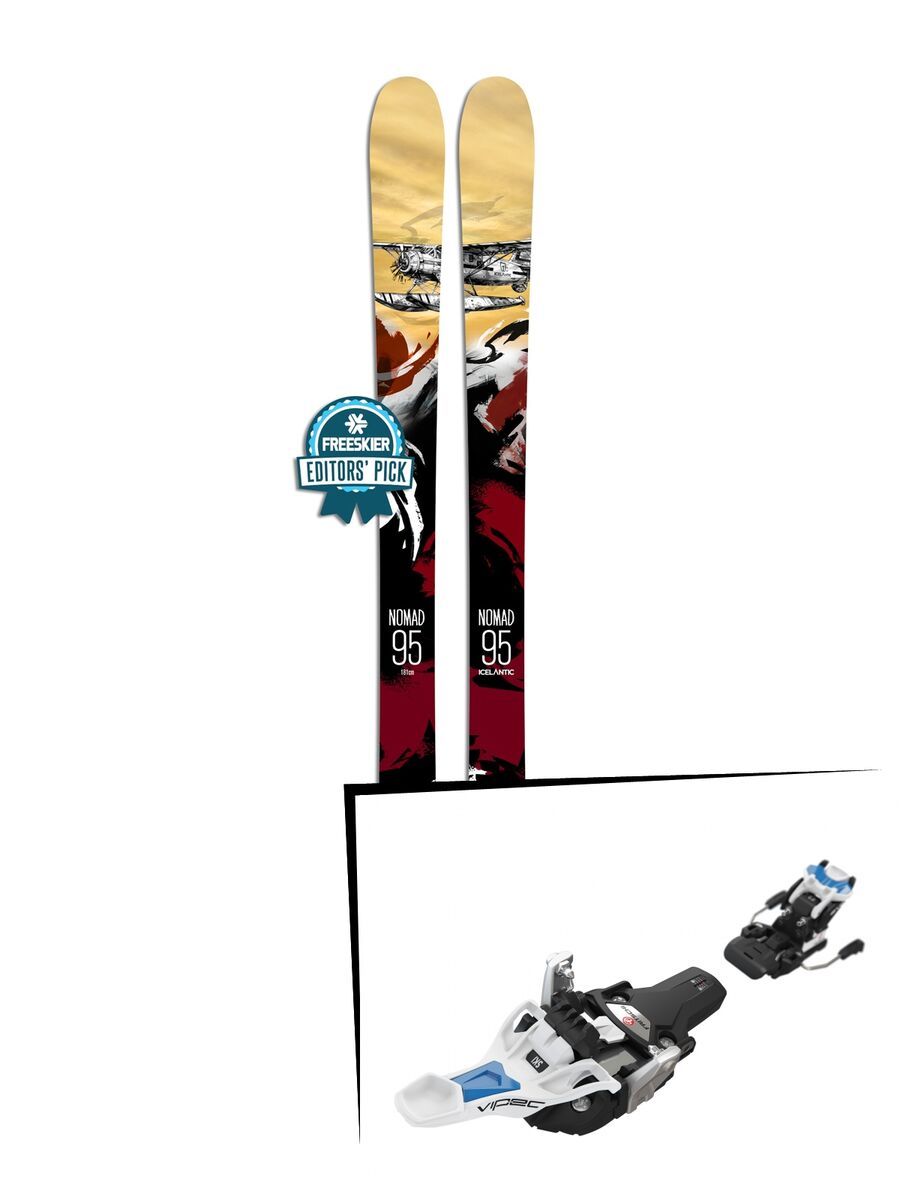 Set: Icelantic Nomad 95 2018 + Fritschi Diamir Vipec Evo 12 - Bild 1