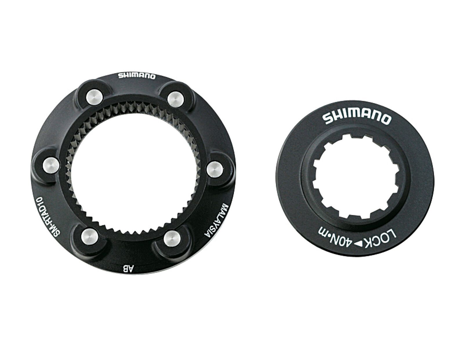 Shimano Bremsscheiben-Adapter SM-RTAD10 - 6-Loch auf Center-Lock - Bild 1