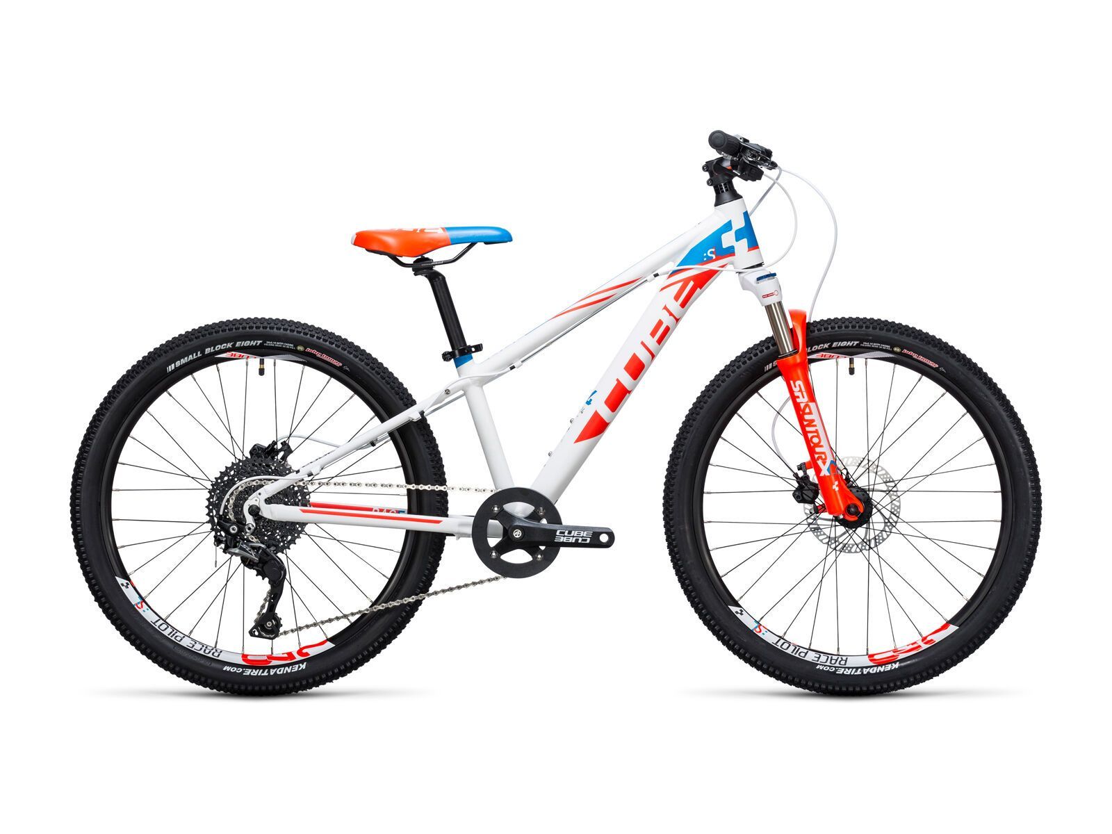 Cube Kid 240 SL, white´n´red - Bild 1