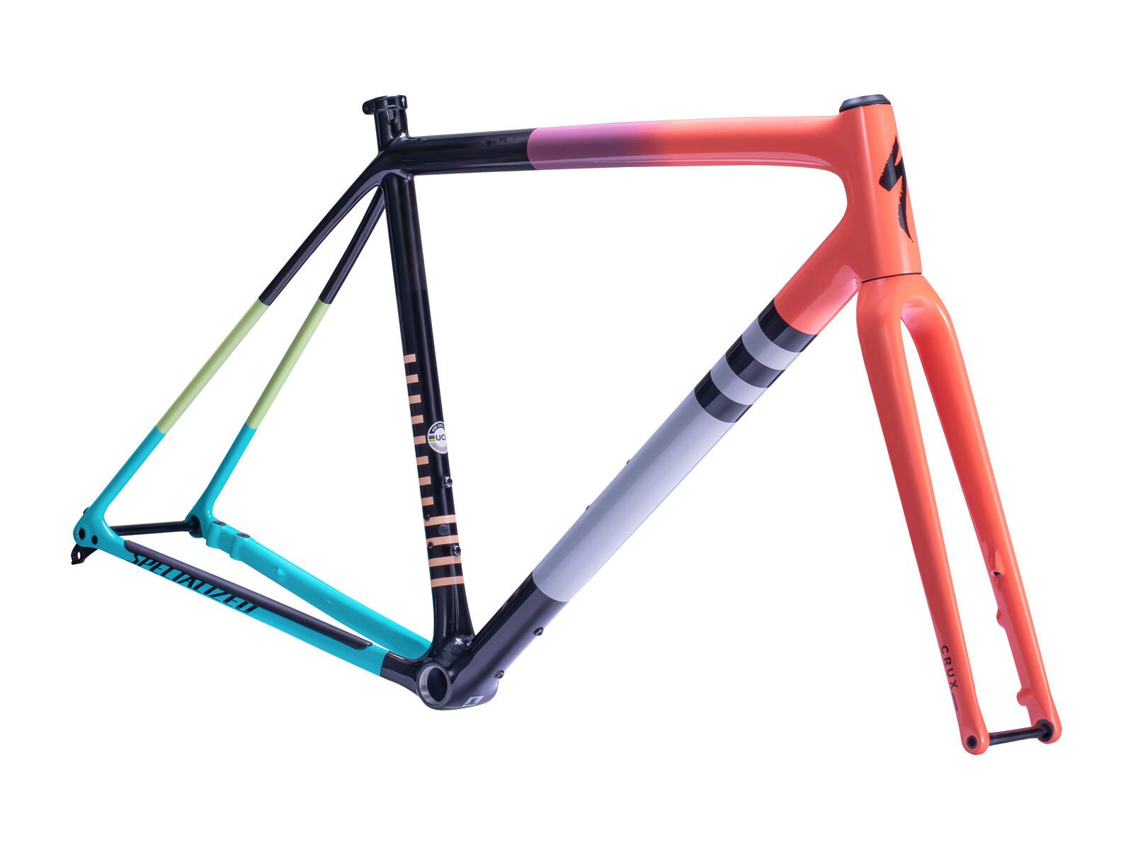 Specialized Crux Frameset, vivid coral/dusty lilac/carbon - Bild 1